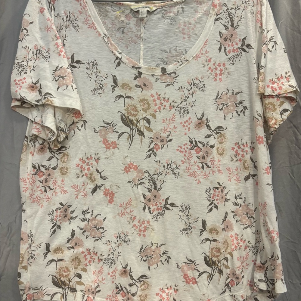 Floral Print Women's Top